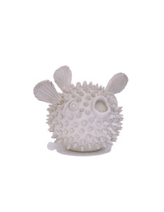 Pesce palla Bianco lucido