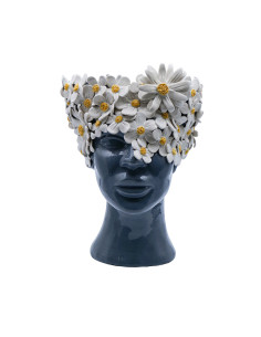 Margherita bianca volto nero