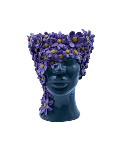 Margherita lilla volto nero