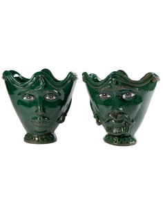 Vaso smerlato piccolo Eleganza Ramina