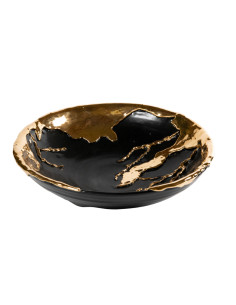 Piatto grande Oro Nero