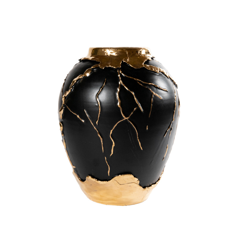 Vaso Oro Nero