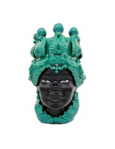 Testa di Moro Demetra Black and Green Modern