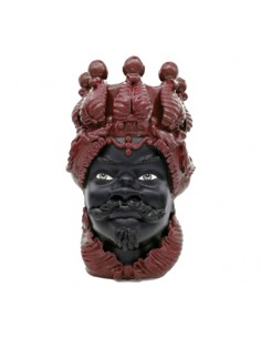 Testa di Moro Demetra Black and Bordeaux