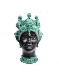 Testa di Moro Liberty Black and Light Green