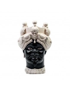 Testa di Moro Kore Satin Black&White