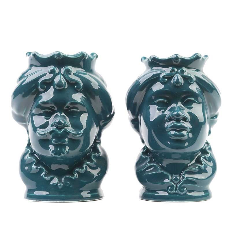 Testa di Moro Res Parva Praetiosa Verde Ottanio