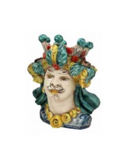 Testa di Moro Piccola Movimento Bianco Antico  Colori 2